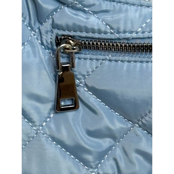 INC International Concepts Blue Quilted Crossbody Shoulder Bag Purse Handbag - Picture 6 of 14